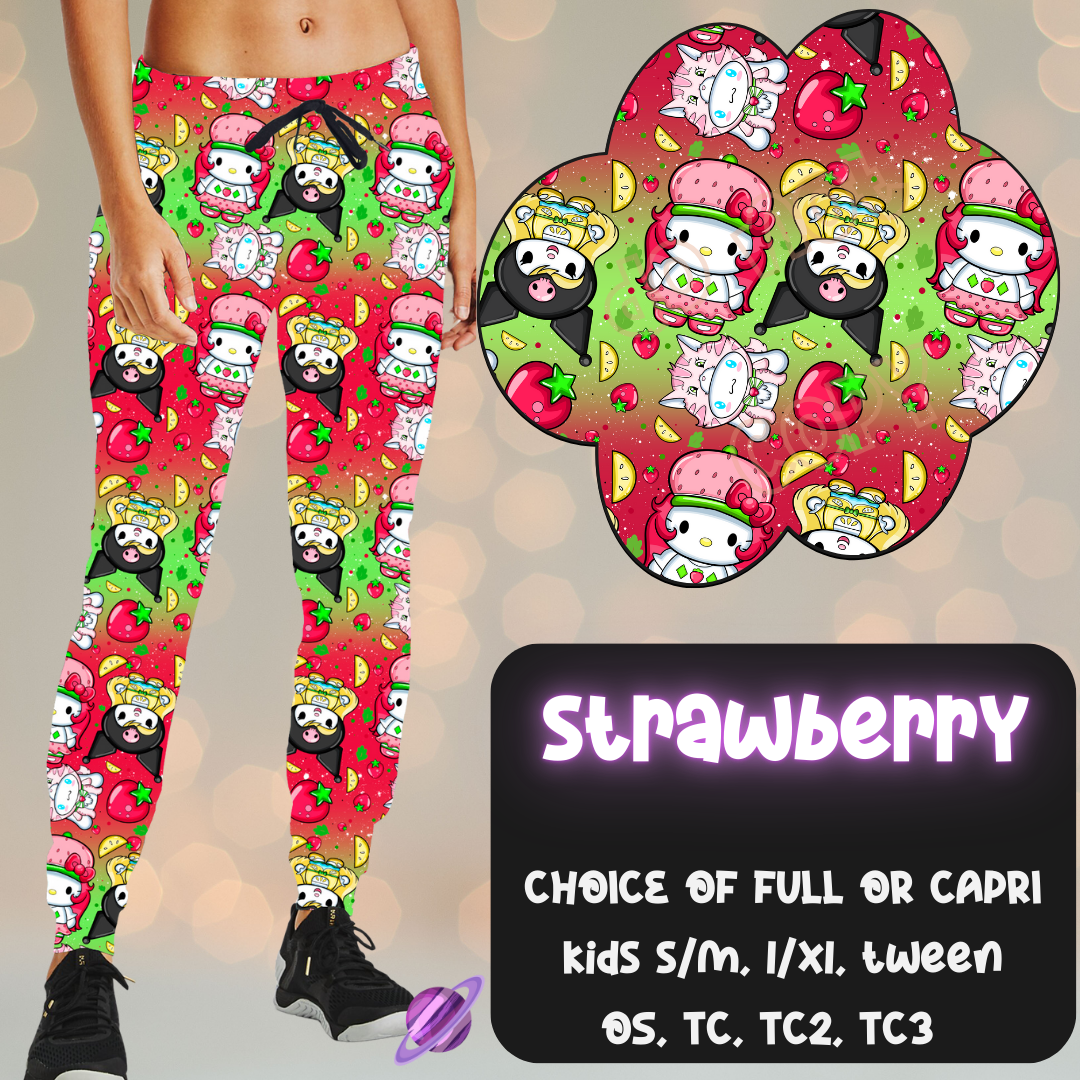 STRAWBERRY  - LEGGING/JOGGER/LOUNGER - KITTY COSPLAY RUN CLOSING 11/15