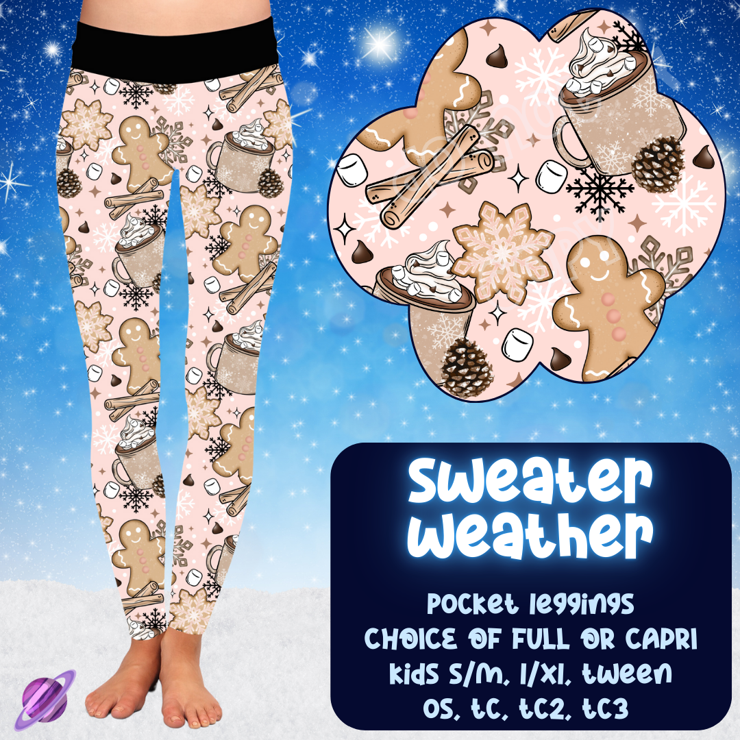 SWEATER WEATHER - LEGGING/CAPRI WINTER RUN CLOSING 10/29