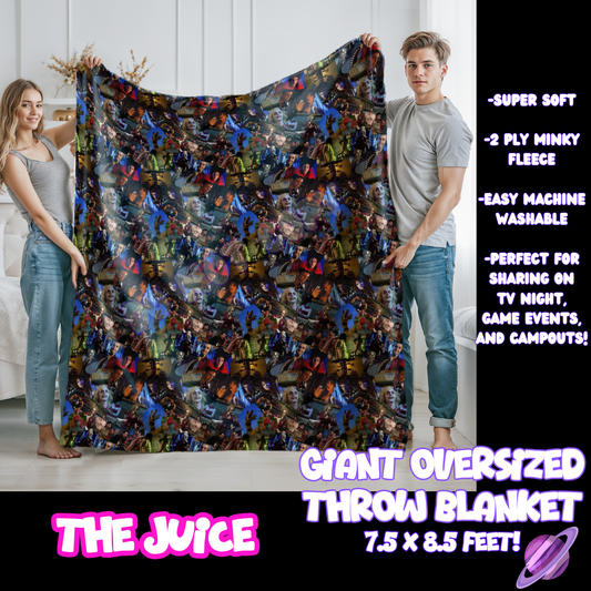 THE JUICE - GIANT SHAREABLE THROW BLANKETS ROUND 10-PREORDER CLOSING 12/2