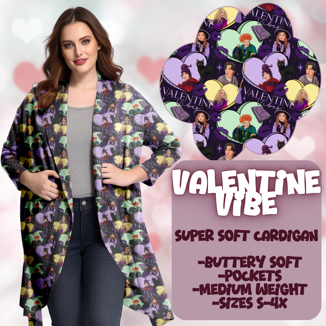 VALENTINE VIBE - SOFT CARDGIAN LOVE YOU RUN CLOSING 11/30